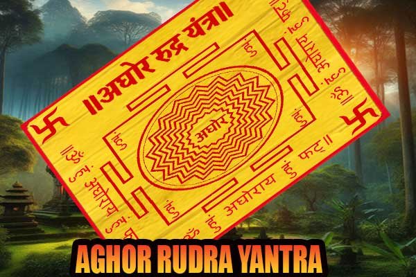 Aghor rudra bhojpatra yantra for strong protection - Divyayoga Store